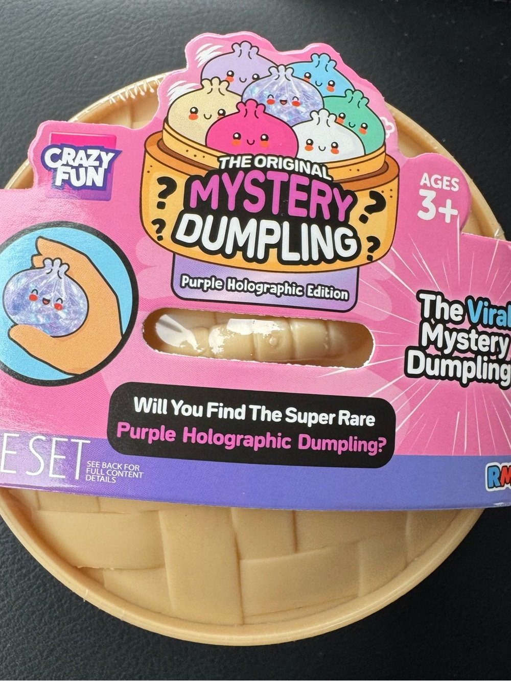 Mystery Dumpling - Purple Holographic Edition. NEW